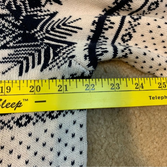 Men’s Fair Isle 1/4 Zip Aspen Sweater- Sz M - Picture 7 of 15